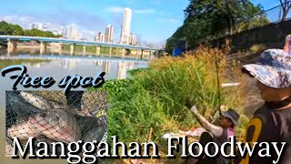 Free Spot Fishing Adventure at Manggahan Floodway Pasig City #fishing #travelvlog