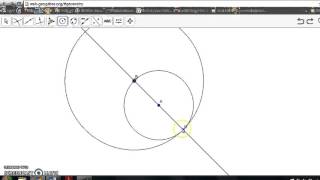 Geogebra Inscribed Square