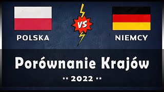 🇵🇱 POLSKA vs NIEMCY 🇩🇪 - Porównanie państw ## 2022 ROK
