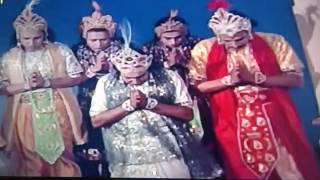 Bengali old movie 'Daksha Yagna' climax