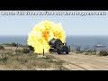 russia vs ukraine war russian air attack on ukraine army convoy gta 5