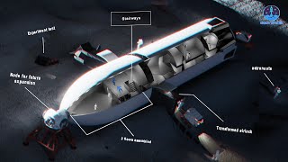 Elon Musk's New Starship Moonbase design update...