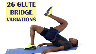 26 Glute Bridge Exercise Variations | Get A Bigger Butt