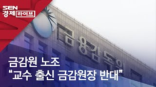 금감원 노조 “교수 출신 금감원장 반대”