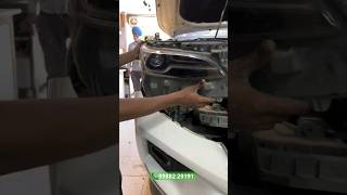 HEADLAMP SOLUTION FORTUNER 2023 UPGRADE WITH HIGH END PROJECTOR SETUP IN MARKET FE RETROFIT AERO 5 |