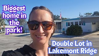 The BIGGEST home in Lakemont Ridge! Pet Friendly, Low Lot Rent in Frostproof, FL!