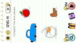 Brain Test Level 91 || Complete The Leve Please