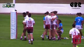 2018 CRRL - 18s - Round 6 Highlights - Queanbeyan Blues v Queanbeyan Kangaroos