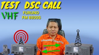 CARA PANGGIL  DSC VHF FURUNO FM 8800S