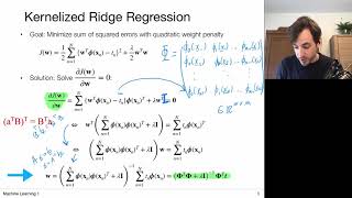 11.1 Kernelizing Linear Models (UvA - Machine Learning 1 - 2020)
