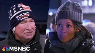 'I would die for the man': Alex Wagner reports from prison where J6 convicts will be freed by Trump