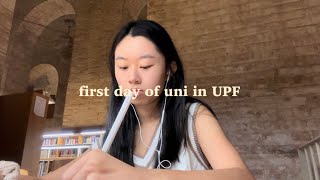first day of uni in UPF vlog, Barcelona | Susan TT