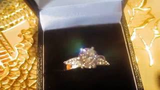 14KT GOLD WITH 2.60CT LAB DIAMOND