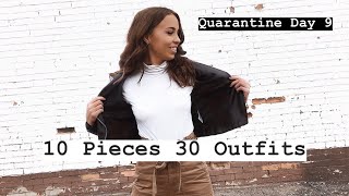 10 pieces 30 outfits | Day 9