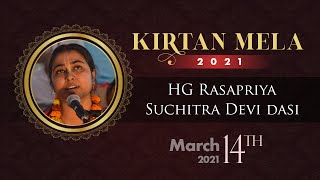 Mayapur Kirtan Mela 2021 Day 2 Kirtan By H.G Rasapriya Suchitra devi dasi