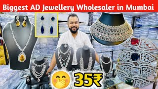 American Diamond Jewellery Manufacturers in India | AD Jewellery Wholesale Market in Mumbai Malad