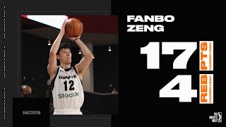 Fanbo Zeng Scores Career-High 17 Points vs. Warriors