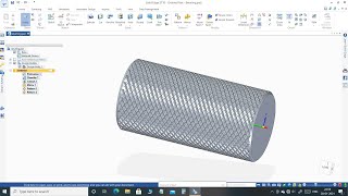 #66 Solid edge tutorial Knurling| Creating knurling in Solid edge | how to do knurling in solid edge