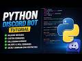 Python Discord Bot Tutorial (2026) | Roles, Commands, DM, Polls + Secret Command