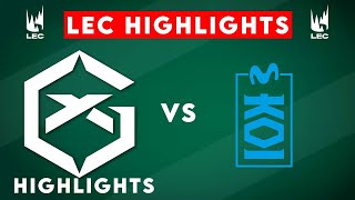 GX vs MKOI Highlights | LEC 2025 Winter | GIANTX vs Movistar KOI by Onivia