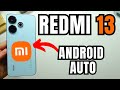 Redmi 13: Android Auto Set Up