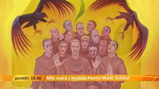 Mše svatá z kostela Panny Marie Sněžné ŽIVĚ na @tv_noe  17. 10. 2022