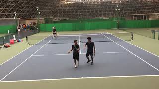 【2019兵庫国際①/QR】ジョーンズ怜音/森田皐介 vs Yunseok JANG/Woodam SONG 2019 ITF兵庫国際ジュニア 男子ダブルス 準々決勝