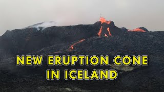 New Cone Has Formed at the Volcano (FOR REAL)! The Icelandic Eruption Gets Stronger