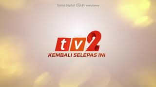 RTM TV2 - Programme break bumper (late 2018)