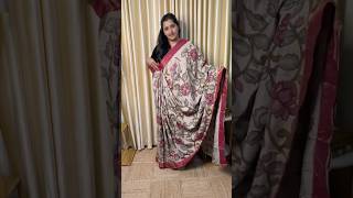 Exclusive festive collection Kalamkari Nellore silk saree #trending #saree love#kalamkari