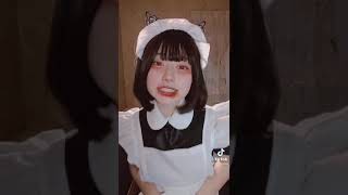 【TikTok】メイド服の子