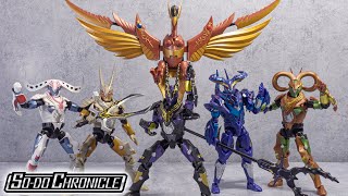 【装動】でっけぇ金の不死鳥とゼールの軍団「SO-DO CHRONICLE 仮面ライダー龍騎」のミラーモンスター達を紹介！