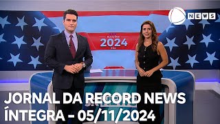 Jornal da Record News - 05/11/2024