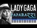 Lady Gaga - Paparazzi (Piano Tutorial Synthesia)