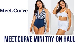 MINI SWIMSUIT HAUL| MEET CURVE SWIMWEAR