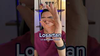 Losartan, tratamiento de la hipertensión | Dr. William Guerrero  #medicina #shorts