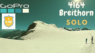 Breithorn 4164m solo  - Itaian Alps