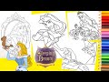 Disney Princess Aurora & Fauna Sleeping Beauty Coloring Pages for kids