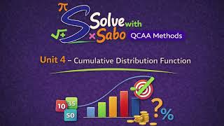 Cumulative Distribution Function - Unit 4 Math Methods