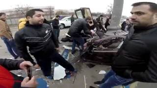 Lamborghini Crash Man Cut in Half!!!!!!!!!!!!!!!!!!!