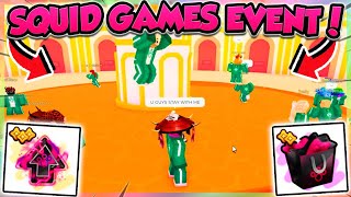 *BEST UPDATE EVER* 🦑SQUID GAME EVENT in PET SIMULATOR 99!! (Roblox)