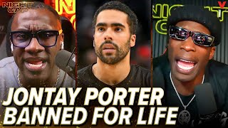 Shannon Sharpe & Chad Johnson react to NBA banning Jontay Porter for life | Nightcap