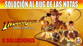 Solución al Bug de las Notas de Indiana Jones y el Gran Círculo - Logro / Trofeo Archivista