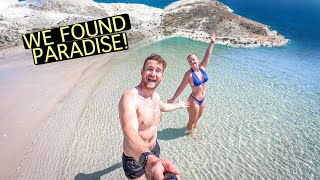 Is this island Greece's BEST HIDDEN GEM?! (Greece Honeymoon Vlog)