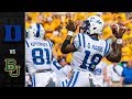 Duke vs. Baylor Football Highlights (2018)