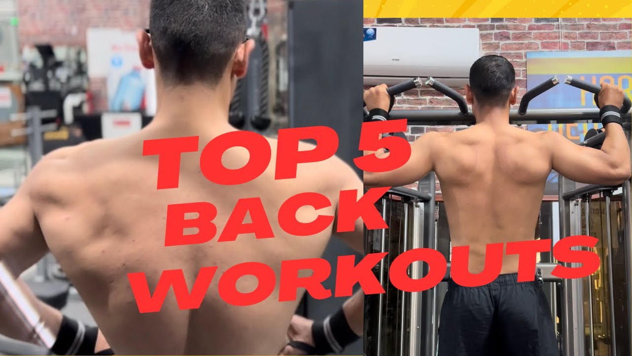 Back Workout Best 5 Full Back Exercises Youtube