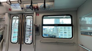 ゆりかもめ7300系走行音（7461F編成）（新橋→台場）Yurikamome 7300 Series (Shimbashi to Daiba)