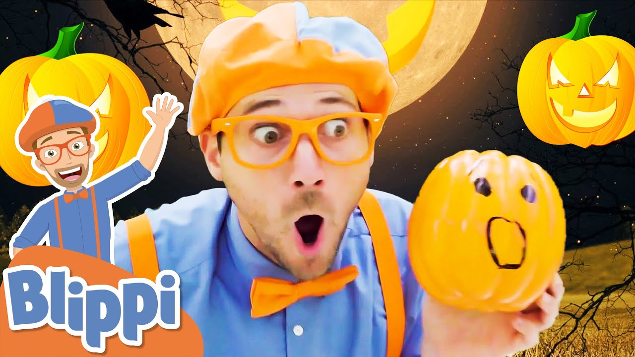 Halloween Song | BLIPPI HALLOWEEN | Educational Songs For Kids Chords ...