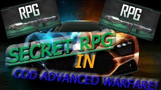 RPG EASTER EGG On Cod Advanced Warfare!!
