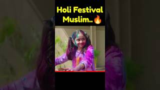 Holi Festival Muslim Boy..🔥🔥🔥 || mr chhota facts || #shorts